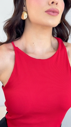 CROPPED GOLA ALTA CANELADO na internet