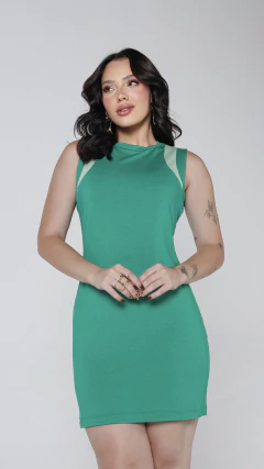 VESTIDO CURTO NO MOLETINHO - Maria Chá