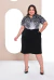 BERMUDA PLUS SIZE ZENY - comprar online