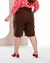 BERMUDA PLUS SIZE AGNA - Morena Café Moda Plus Size