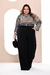CALÇA PLUS SIZE ZELDA - Morena Café Moda Plus Size