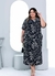 VESTIDO PLUS SIZE SUENIA - Morena Café Moda Plus Size