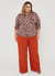 CALÇA PLUS SIZE LORRANY - Morena Café Moda Plus Size