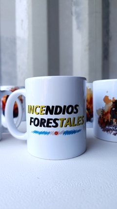 Taza Incendios Forestales en internet
