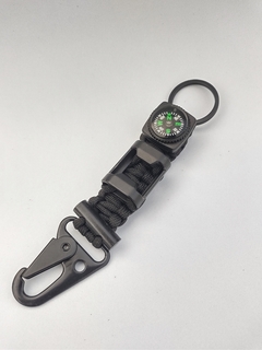 Llavero Tactico Paracord 3 en 1