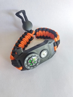 Pulsera paracord con linterna - comprar online