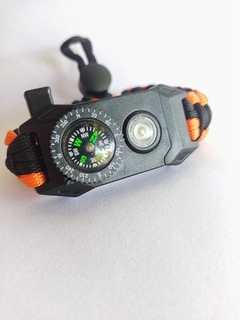 Pulsera paracord con linterna en internet