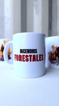 Taza Incendios Forestales en internet
