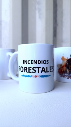Taza Incendios Forestales en internet