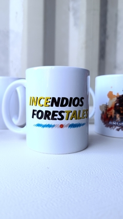 Taza Incendios Forestales en internet