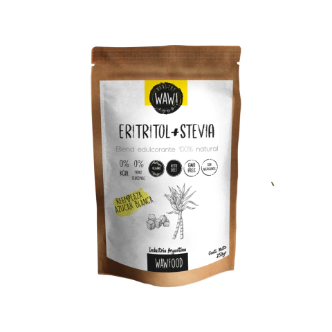 ERITRITOL+STEVIA Wawfood | 250g - comprar online