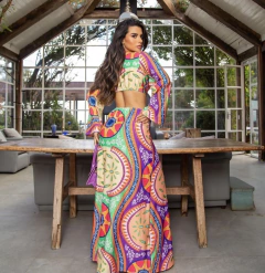 Vestido Carlota Colorido - comprar online