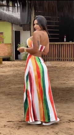 Vestido Carla Arco Íris na internet