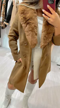 Sobretudo lã batida Paris - loja online