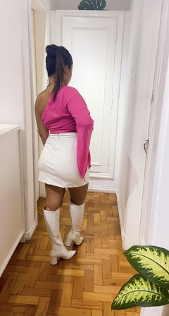 Saia de courinho Dayana - PITANGA ROSA CLOSET