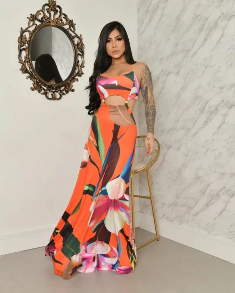 Vestido Jamile Floral