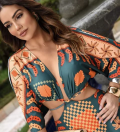 Vestido Bianca banana na internet