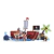 Quebra-cabeça 3D - Piratas - comprar online