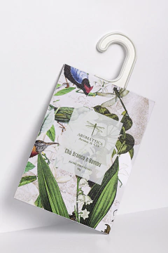 Sachê Perfumado Chá Branco e Bambu 30g