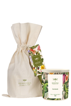 Vela Aromática Figo Ambarado 200g