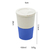 Imagem do 2 Copo Térmico Café Tampa Bambu Microondas 400ml Vr - Azul
