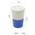 Imagem do 2 Copo Térmico Café Tampa Bambu Microondas 400ml Vr - Azul