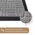 2 Tapete Porta Capacho Naska Antiderrapante Grande Cz 60x90 - comprar online