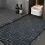 Imagem do 1 Tapete Banheiro Antiderrapante Absorvente Js Fu Cr56 50x80