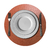 Jogo Americano Redondo Sousplat Mesa Posta Luxo Cro Tr