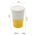 Imagem do 2 Copo Térmico Café Tampa Bambu Microondas 400ml Vr - AMARELO