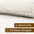 2 Tapete Banheiro Super Absorvente Macio Fofo Ed Hawa 50X70 - comprar online