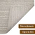 2 Tapete Quarto Beira Cama Lã Natural Indiano Bang 60X180 - Idealiza