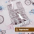 4 Jogo Americano Romantic Paris Ro Impermeável Pvc 4 Lugar - Idealiza