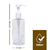 1 Frasco Porta Shampoo Condic Sabonete Profissional 500ml - Idealiza