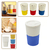 2 Copo Térmico Café Tampa Bambu Microondas 400ml Vr - Azul