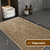1 Tapete Banheiro Antiderrapante Grande Soft Sd 03 Js 50X100 - Idealiza