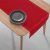 1 Caminho Trilho Mesa Impermeável PVC Juta Vermelho 42x210 - loja online