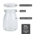 12 Porta Tempero Condimento Vidro Grosso Tampa Grande 150ml na internet