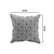 kit 2 Capas Almofada Tear Alto Padrão luxo 60x60 + 45x45 Vr