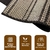 1 Tapete Sisal Luxo Antimofo Antiderrapante Js Ript 50x80 - Idealiza