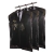 3 Porta Terno/camisa Preto Reforçado C/ Zíper 60x100cm
