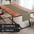 1 Caminho Trilho Mesa Impermeável PVC Nápoli Avelã 42x210 - comprar online