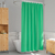 1 Cortina Box Banheiro Pvc Grossa Antimofo Ilhós Vd 140x200