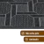1 Tapete Porta Capacho Antiderrapante Js Fu Cr56 50x80 - Idealiza