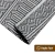 Tapete Capacho Kilim Dupla Face Indiano Luxo Klan 60X90 - Idealiza