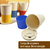 2 Copo Térmico Café Tampa Bambu Microondas 400ml Vr - Azul - comprar online