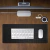 3 Deskpad Mousepad Grande 70x30 Couro Sintético Trama Preto + Brinde - loja online