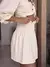 FALDA POLI LINO OFF WHITE en internet
