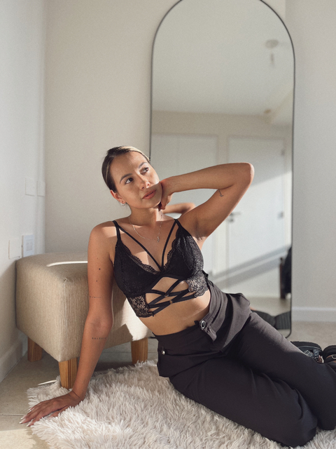 Brallet shine tina