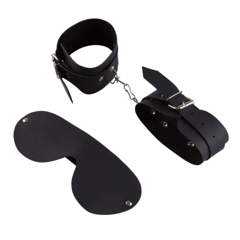 KIT ALGEMA E VENDA EM COURO SINTÉTICO